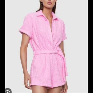 Atoir The Capri Jumpsuit In Cameo Pink Size US 8.